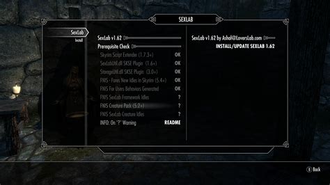 SexLab v1.65 for Skyrim AE 1.6.640 .